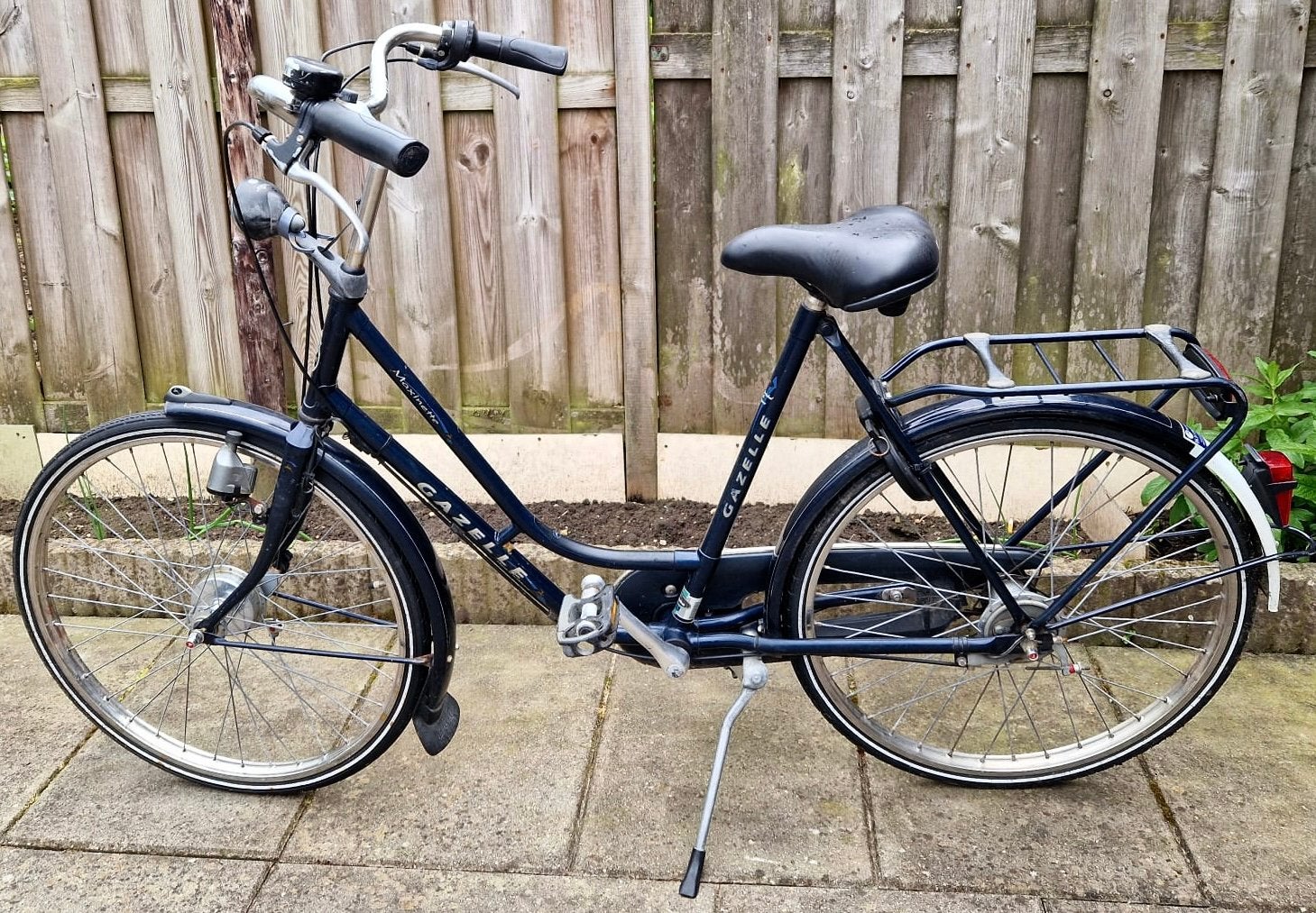 Damesfiets/ Gazelle/ 3v./ 24”, Ophalen, (Extra) lage instap, Zo goed als nieuw, 50 tot 53 cm