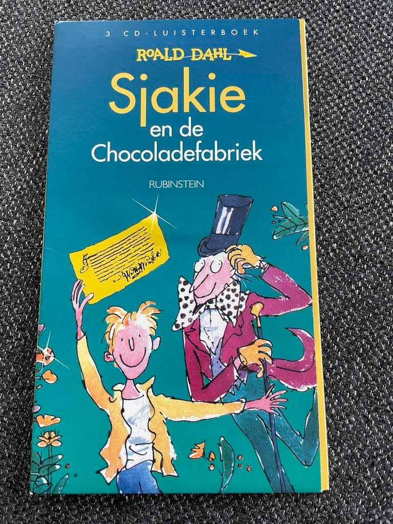 CD-Luisterboek: Sjakie en de Chocoladefabriek, Boeken, Luisterboeken, Ophalen of Verzenden, Cd, Kind