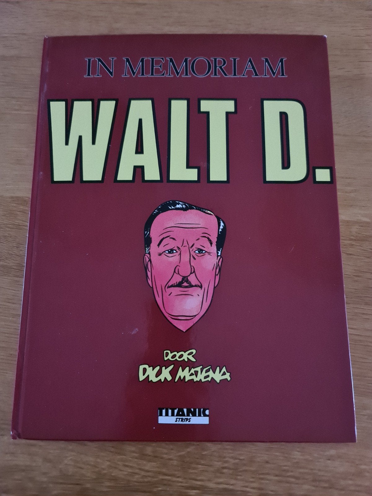 In Memoriam Walt D. - Dick Matena (Titanic Strips), Eén stripboek, Ophalen of Verzenden, Zo goed als nieuw