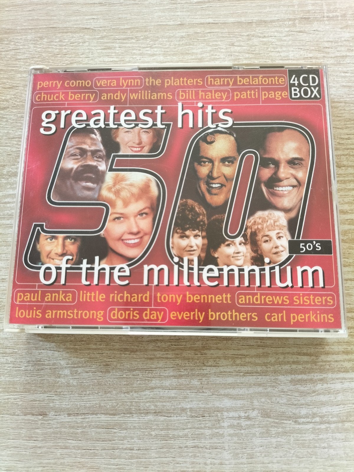 Greatest hits of the millennium 50's 4 cd box, Ophalen of Verzenden, Pop