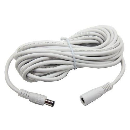 12 Volt verlengkabel, 5 meter, Wit, Verzenden, Nieuw, 5 tot 10 meter, Overige kabels