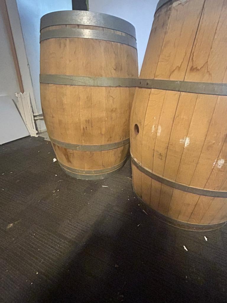 Wijn ton, vaten, 150 liter of meer, Ophalen of Verzenden, Zo goed als nieuw, Hout