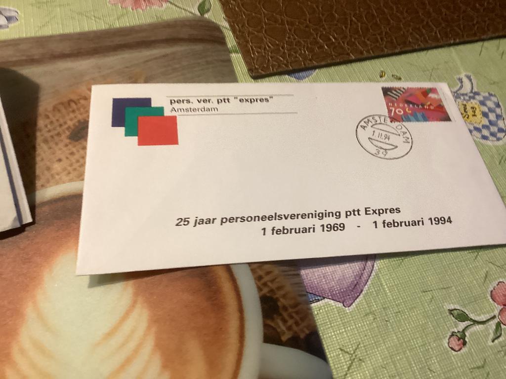 2002 25 jaar person. ver  PTT Exores 1-2-1994 Nederland, Postzegels en Munten, Postzegels | Eerstedagenveloppen, Ophalen, Nederland