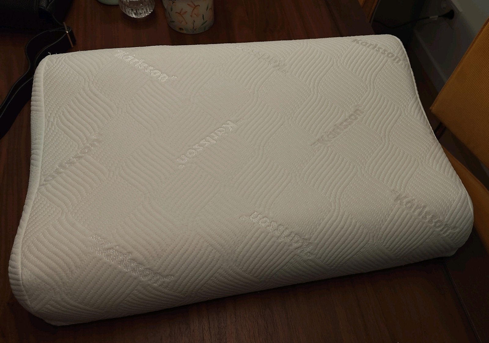 Hoofdkussen Kårlsson Talalay Latex 60x40cm als nieuw, Eenpersoons, Wit, Overige materialen, Ophalen of Verzenden