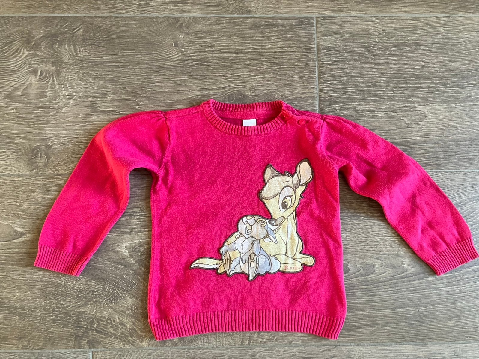 Trui Disney Bambi 86, Ophalen of Verzenden, Gebruikt, Meisje, Truitje of Vestje