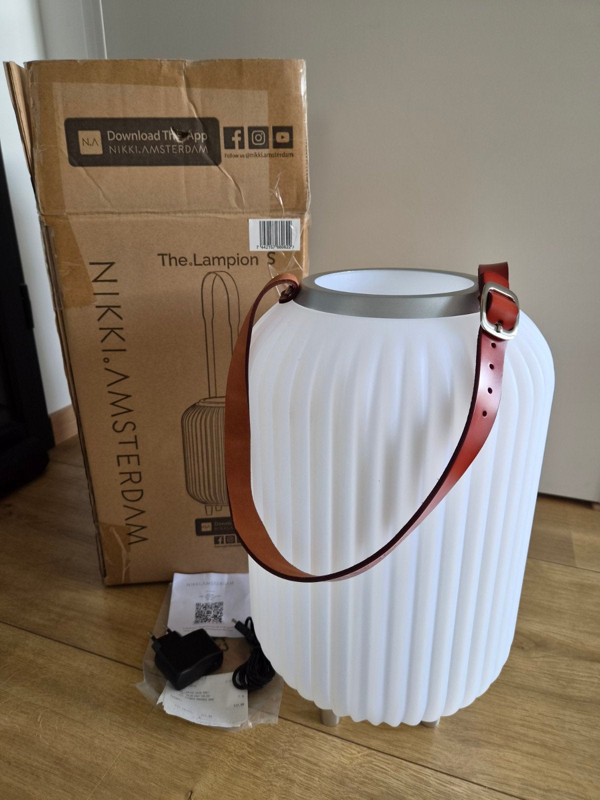 Nikki Amsterdam lampion; wijnkoeler, speaker, verlichting, Ophalen, Zo goed als nieuw, Koel-accessoire, Koelelement