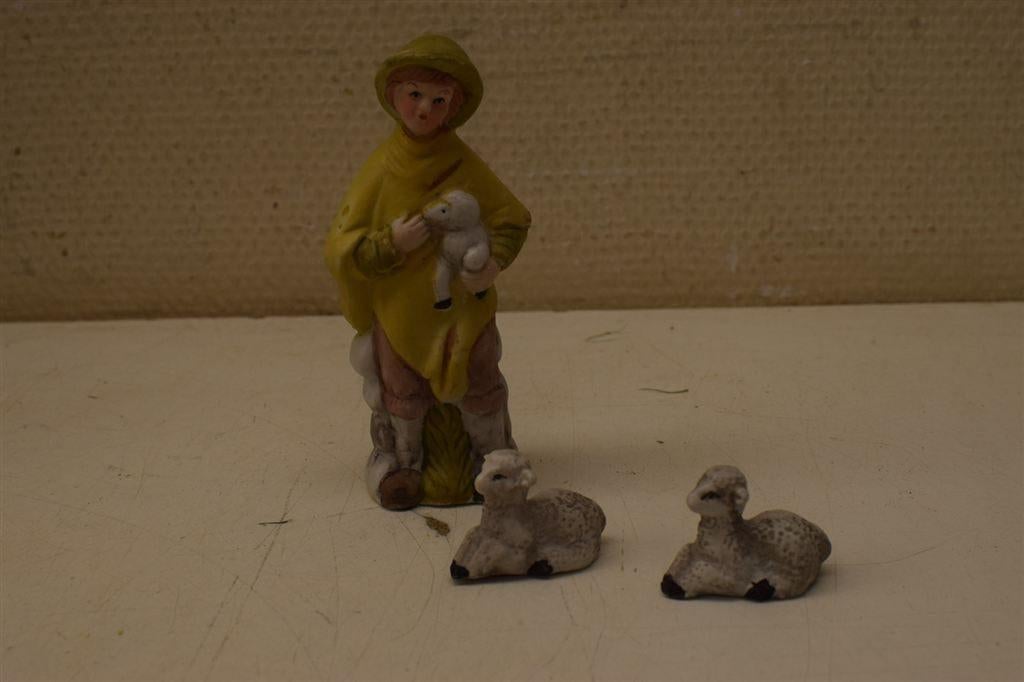 Set van 11 Kerstfiguren 44061, Ophalen of Verzenden, Gebruikt