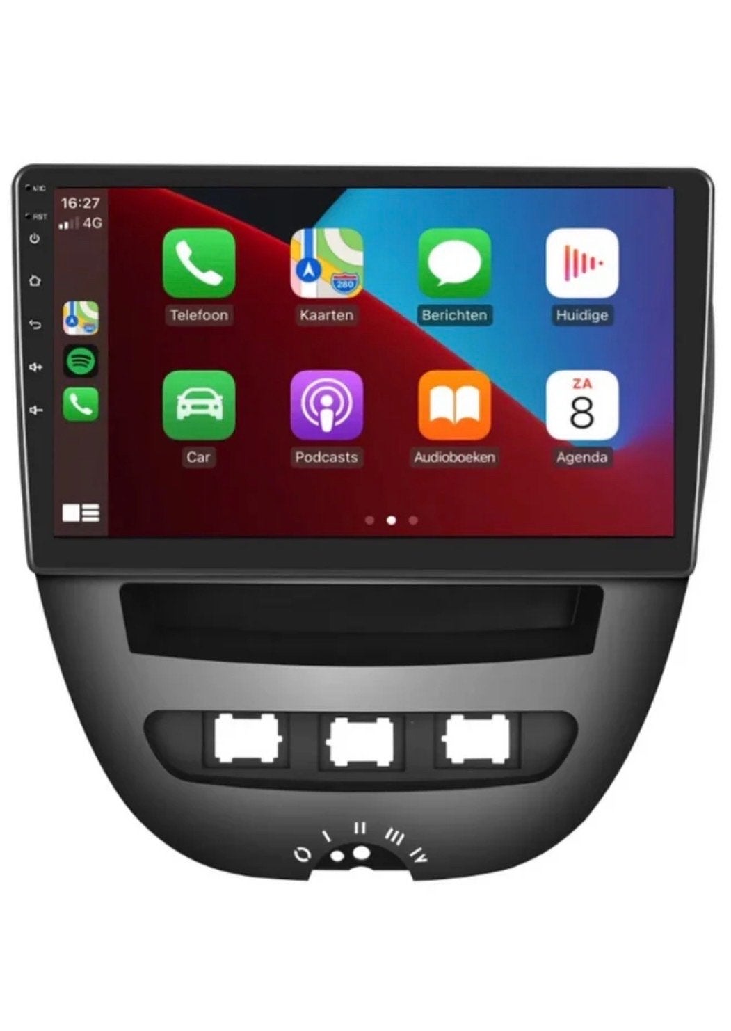 Android Auto Radio voor Toyota Aygo, C1, 107, Ophalen of Verzenden, Nieuw