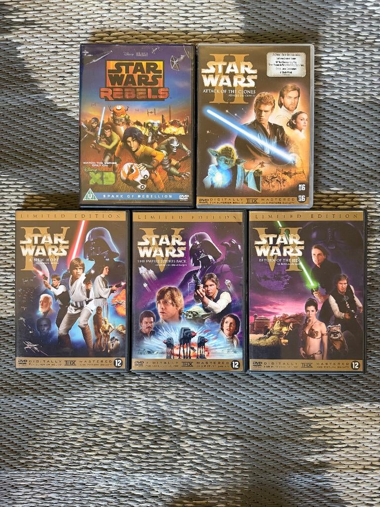 Star wars dvd, Cd's en Dvd's, Vanaf 12 jaar, Ophalen of Verzenden, Zo goed als nieuw, Science Fiction