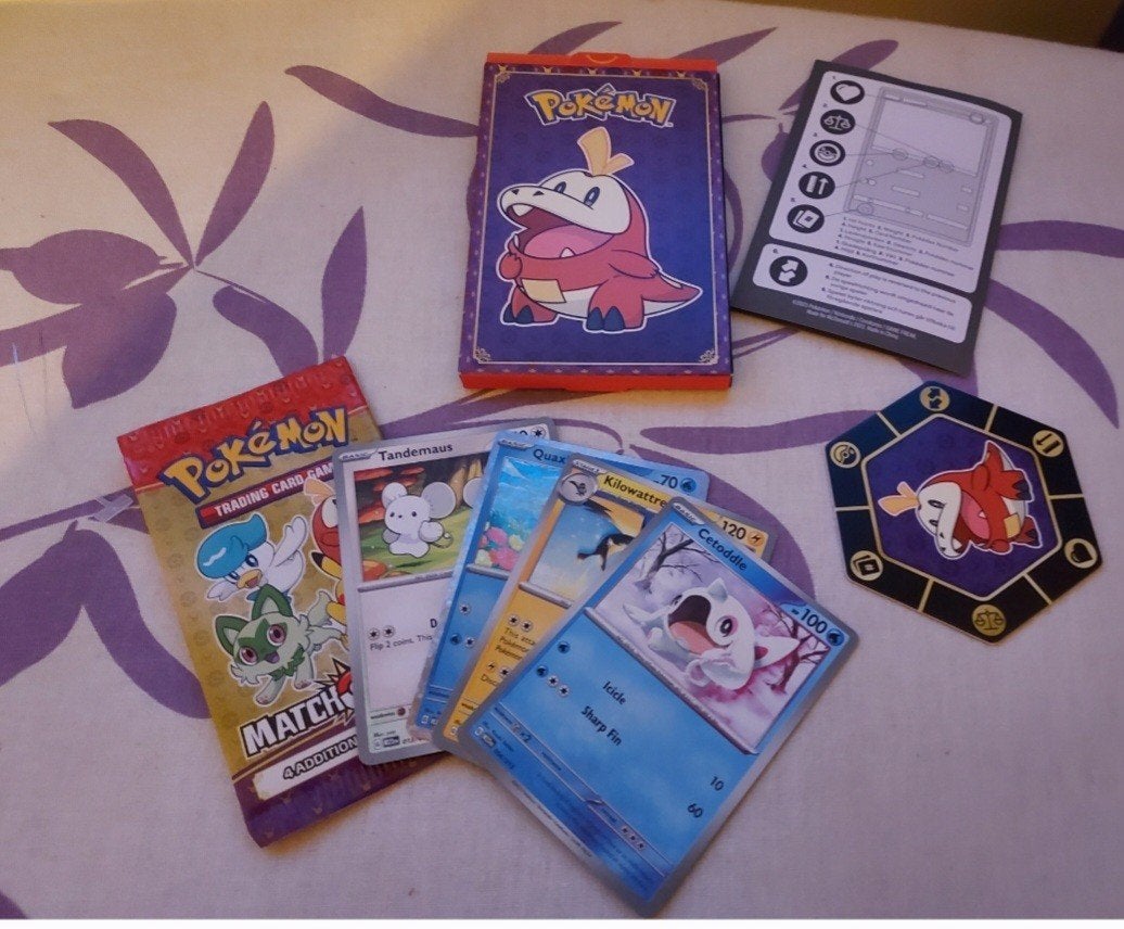 Pokémon TCG Match Battle Set met kaarten en accessoires, Ophalen of Verzenden, Nieuw, Overige typen