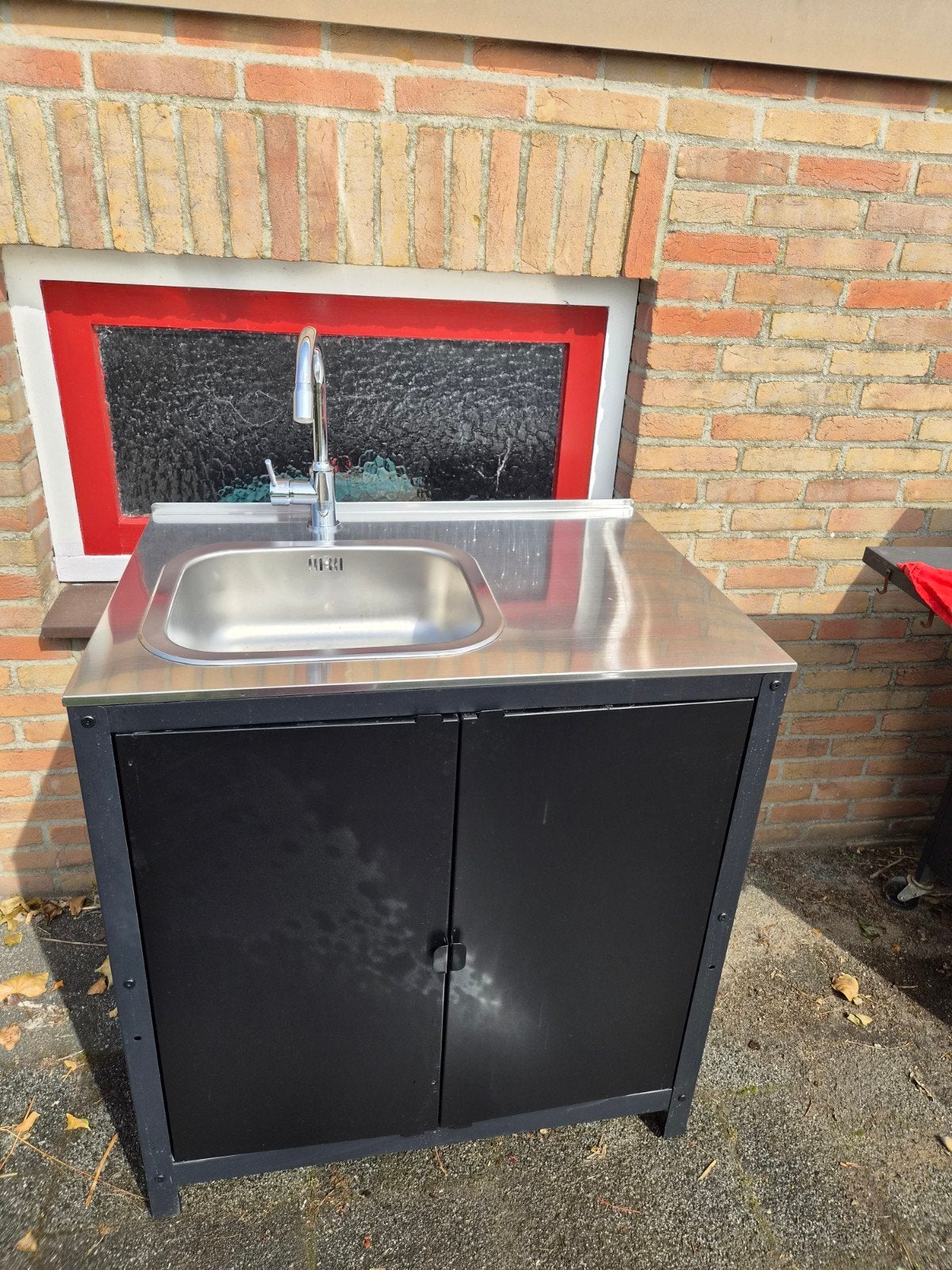 IKEA Grillskär buitenkeuken met spoelbak en kraan, Ophalen, Overige typen, IKEA, Zo goed als nieuw