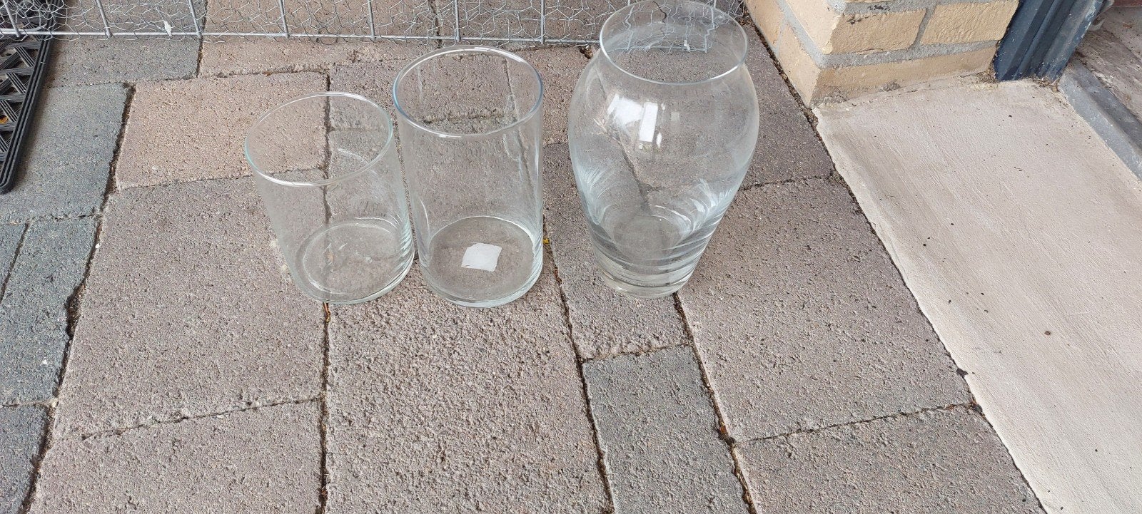 Diverse bloempotten en vazen - €5,- voor alles 7 stuks, Tuin en Terras, Bloempotten, Ophalen, Overige materialen, Gebruikt, Balkon