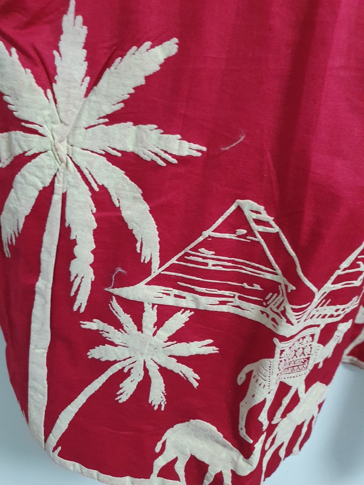 Kross Kulture Rode Tuniek met Egyptische details nieuw Mat M, Kleding | Dames, Maat 38/40 (M), Nieuw, Ophalen of Verzenden, Kross Kulture