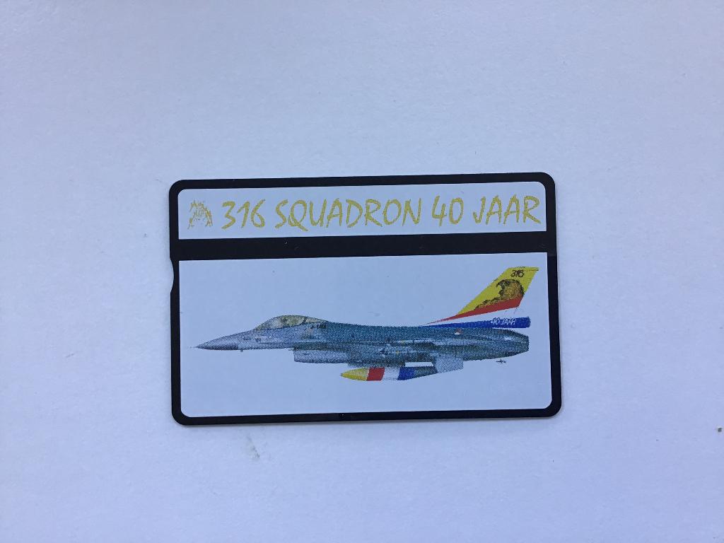 NL, RCZ 630, 316 Squadron 40 jaar, ongebruikt, Ophalen of Verzenden, Nederland