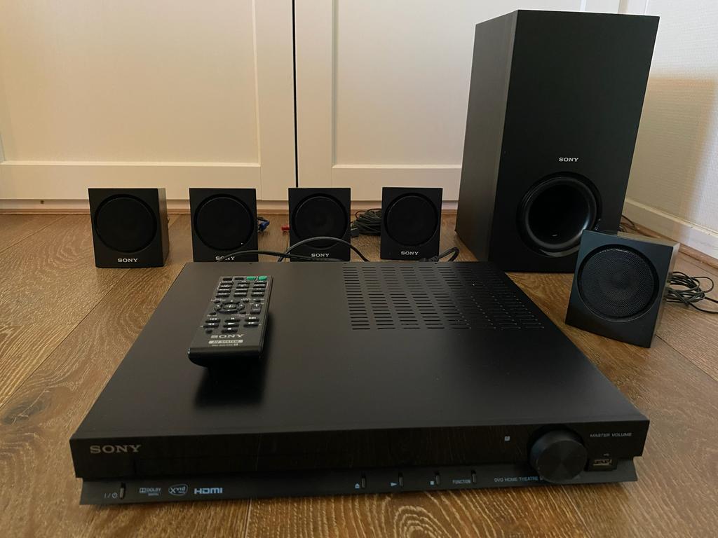 Sony Home cinnema set, Ophalen, Zo goed als nieuw, 5.1-systeem, Sony