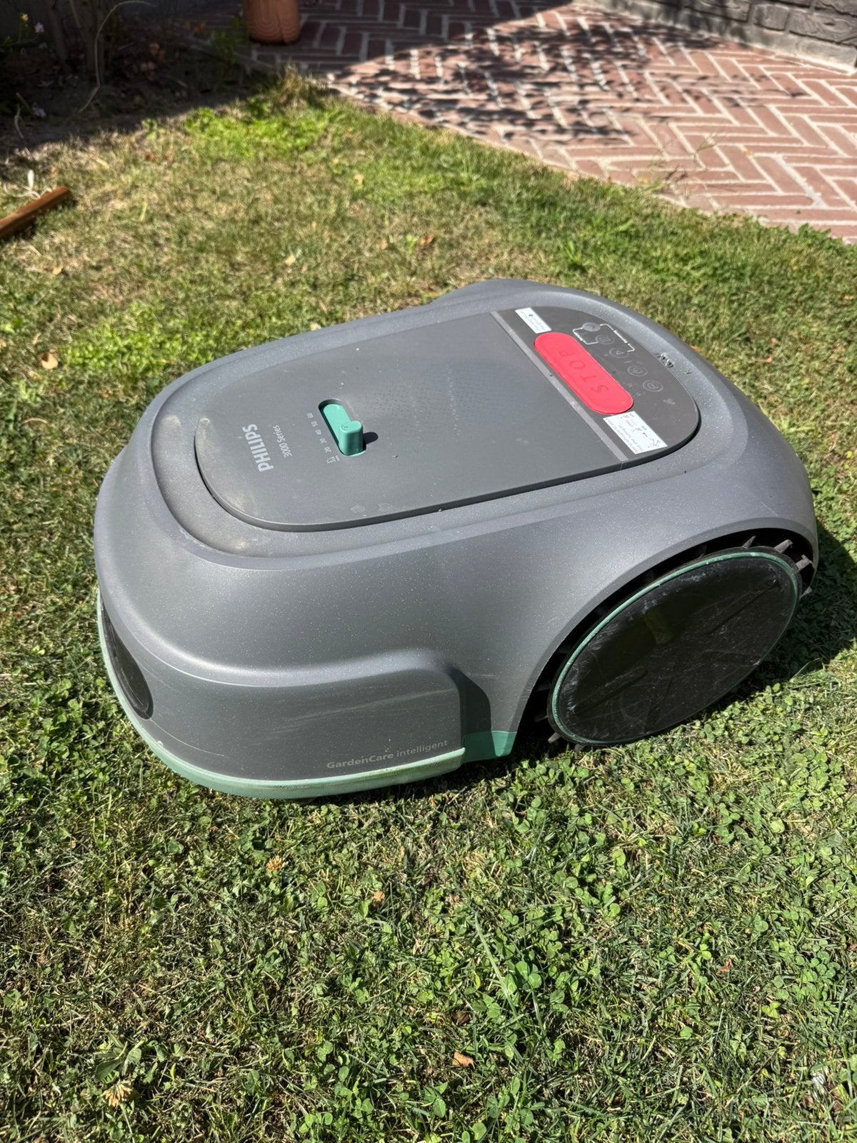 Philips Robotmaaier 3000 series, Ophalen, Zo goed als nieuw, Met regensensor