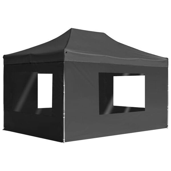 Partytent 3x3m Easy Pop-up Antraciet - Nieuw, Partytent, Minder dan 4 meter, Nieuw, Minder dan 5 meter