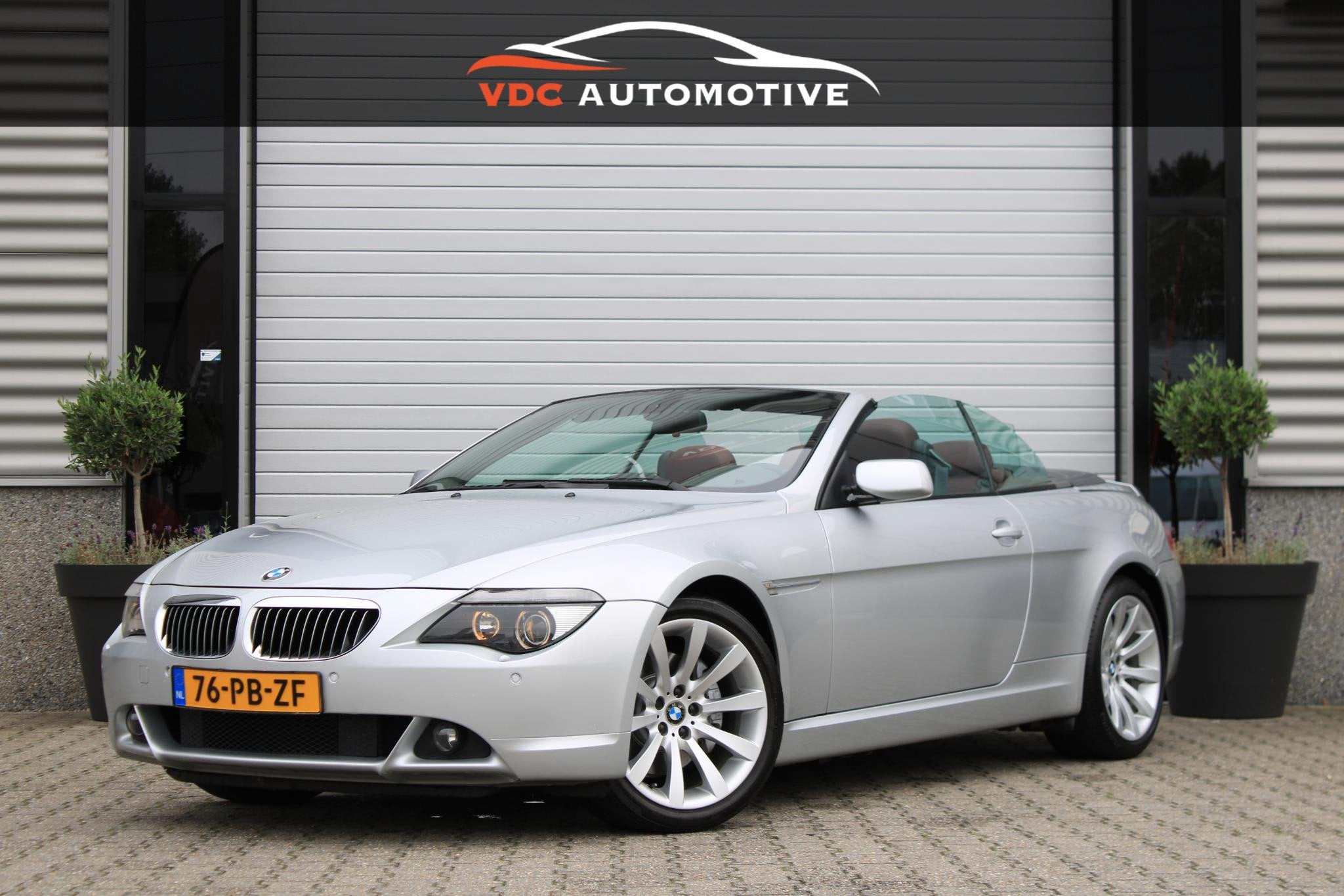 BMW 6-Serie Cabrio 645Ci S Rood Leder | Memory | Xenon | Nav, Auto's, Automaat, Achterwielaandrijving, Gebruikt, Cabriolet