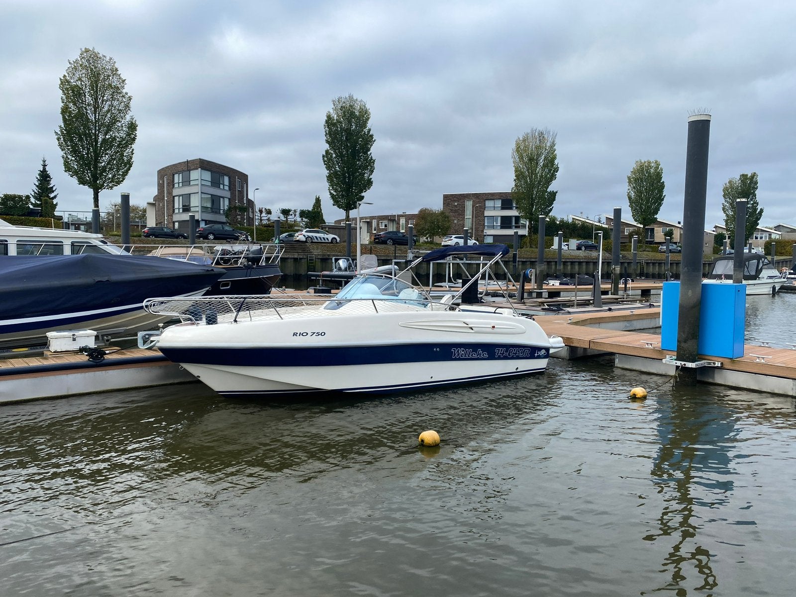 RIO 750 Day Cruiser - Diesel, 200 PK, Zwemplateau, Biminitop, Watersport en Boten, Motorboten en Motorjachten, Ophalen, Overige merken