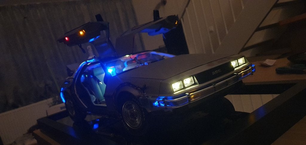 Eaglemoss DeLorean Back to the Future bouwpakket 1:8, Ophalen of Verzenden, Nieuw, 1:5 t/m 1:8, Auto