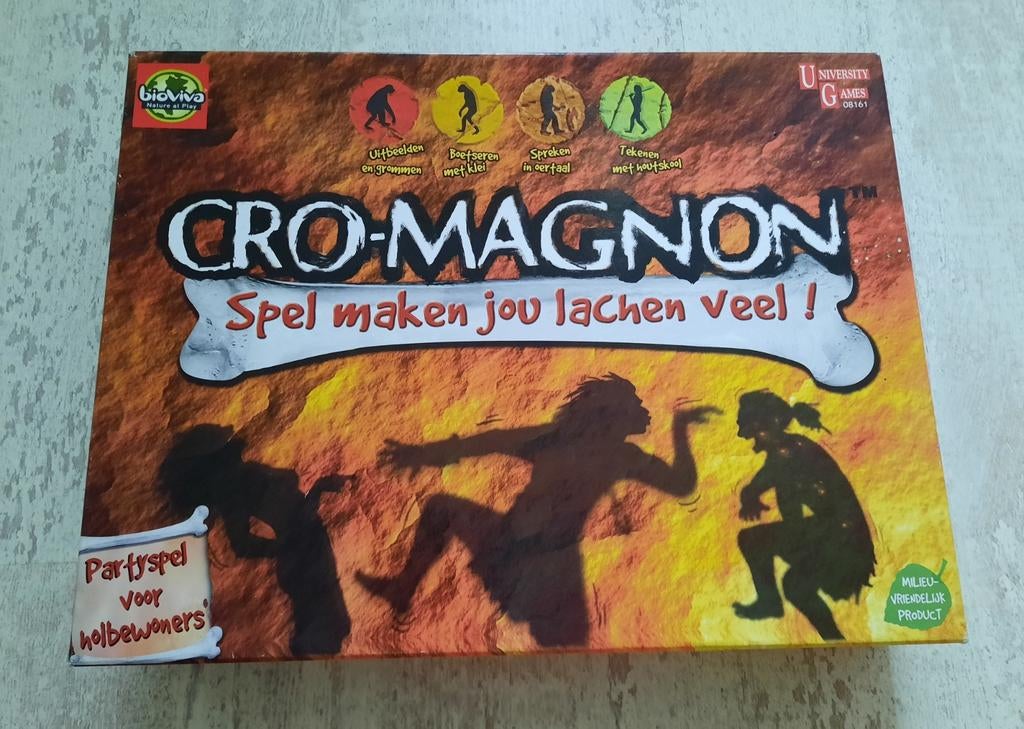 Leuk party spel Cro Magnon CROMAGNON, Vijf spelers of meer, Ophalen of Verzenden, Zo goed als nieuw