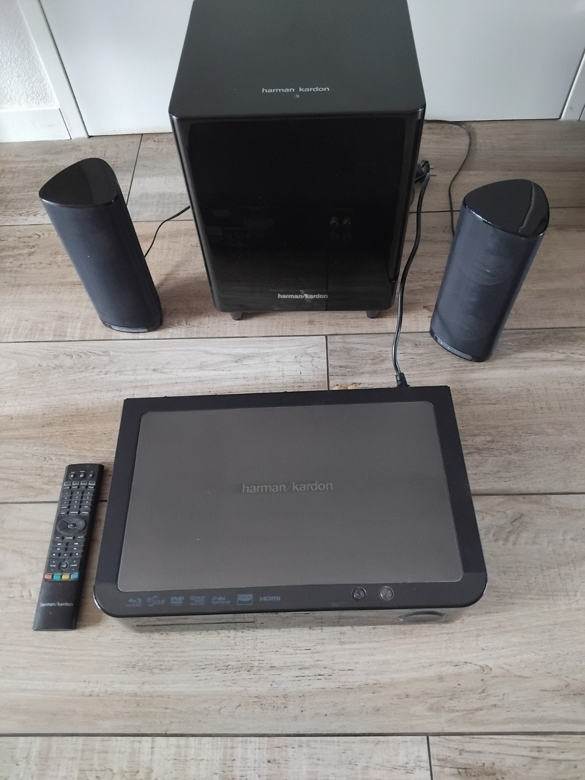 Harman kardon met boxen, Audio, Tv en Foto, Ophalen of Verzenden, Zo goed als nieuw, 70 watt of meer, Overige merken