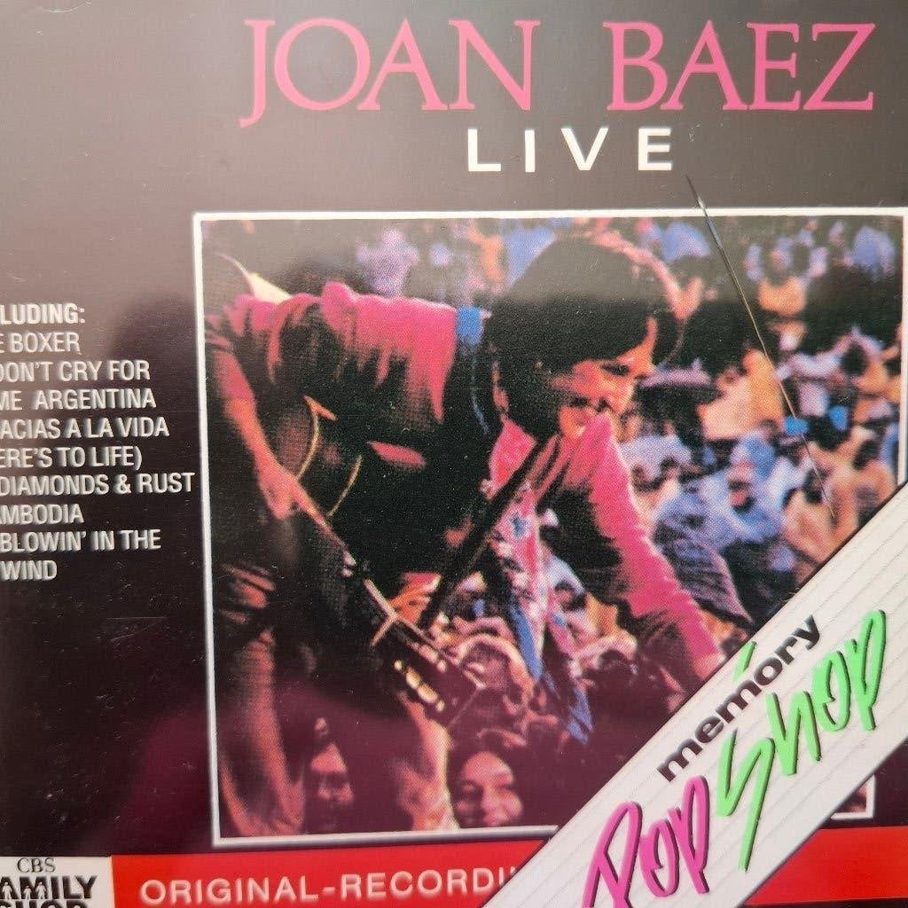 JOAN BAEZ - LIVE, Cd's en Dvd's, Cd's | Pop, Zo goed als nieuw, Pop, Album, Ophalen of Verzenden