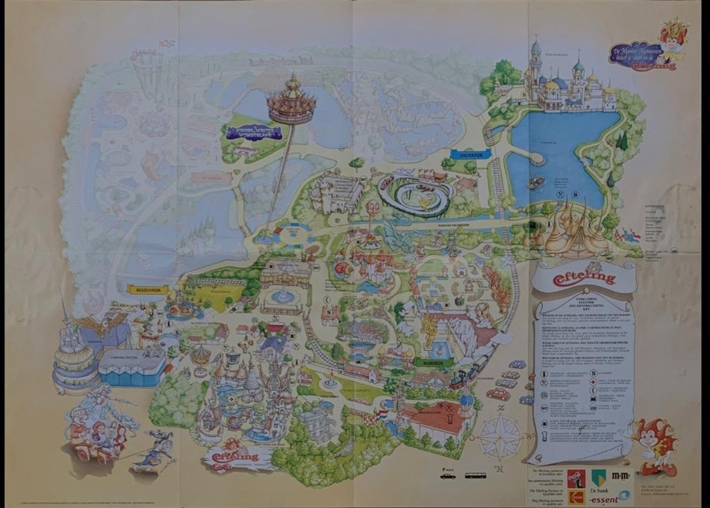 Gezocht plattegrond winter efteling 2000-2001, Ophalen of Verzenden, 1980 tot heden, Overige onderwerpen