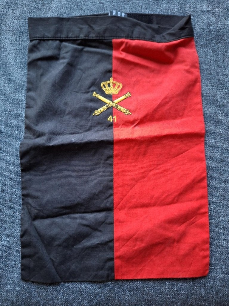 Halsdoek / onderdeelsjaal 41 Afdva, Verzenden, Landmacht, Nederland, Embleem of Badge