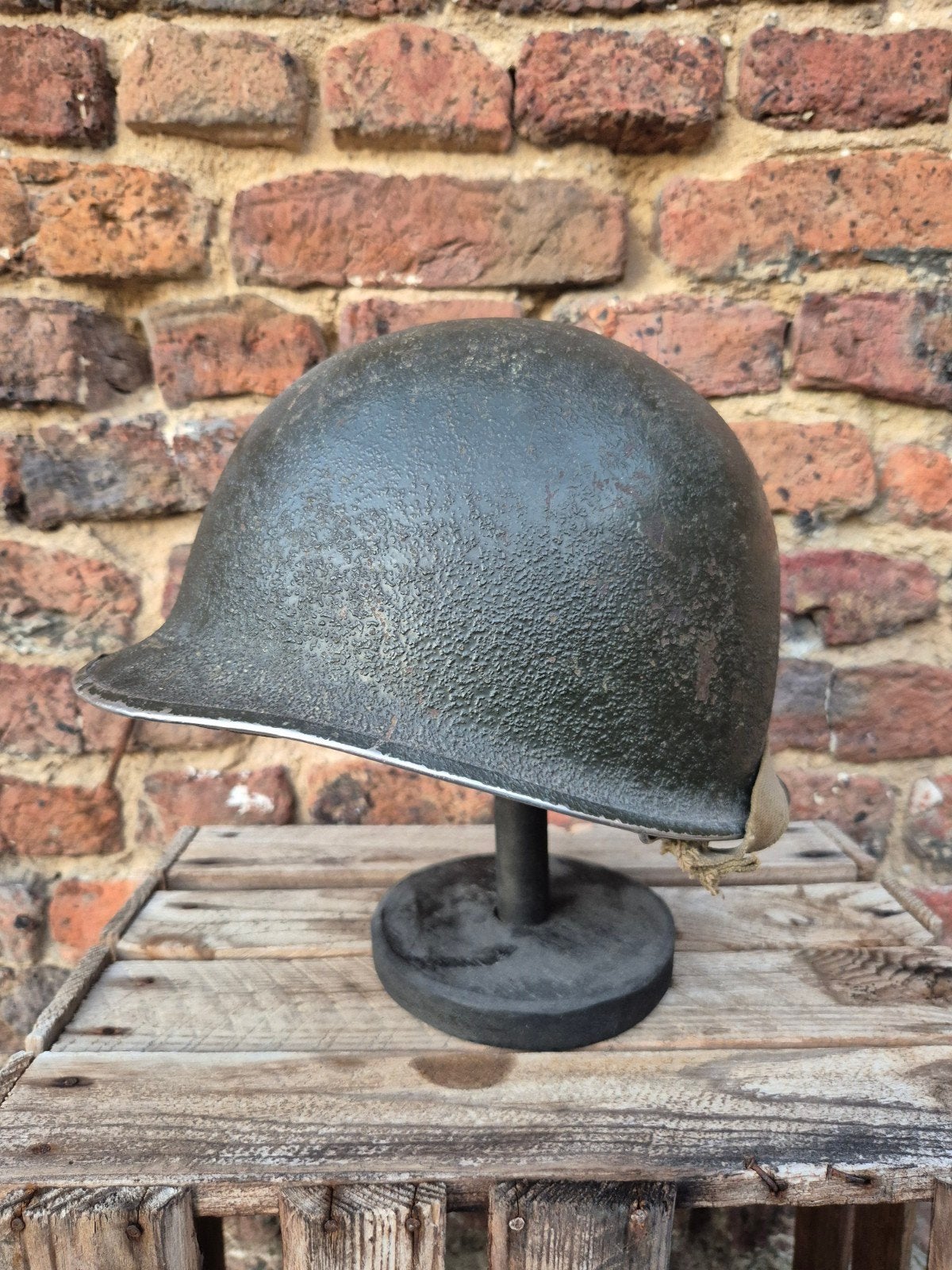 3rd/ 7th armored m1 helm, Verzamelen, Ophalen of Verzenden, Amerika