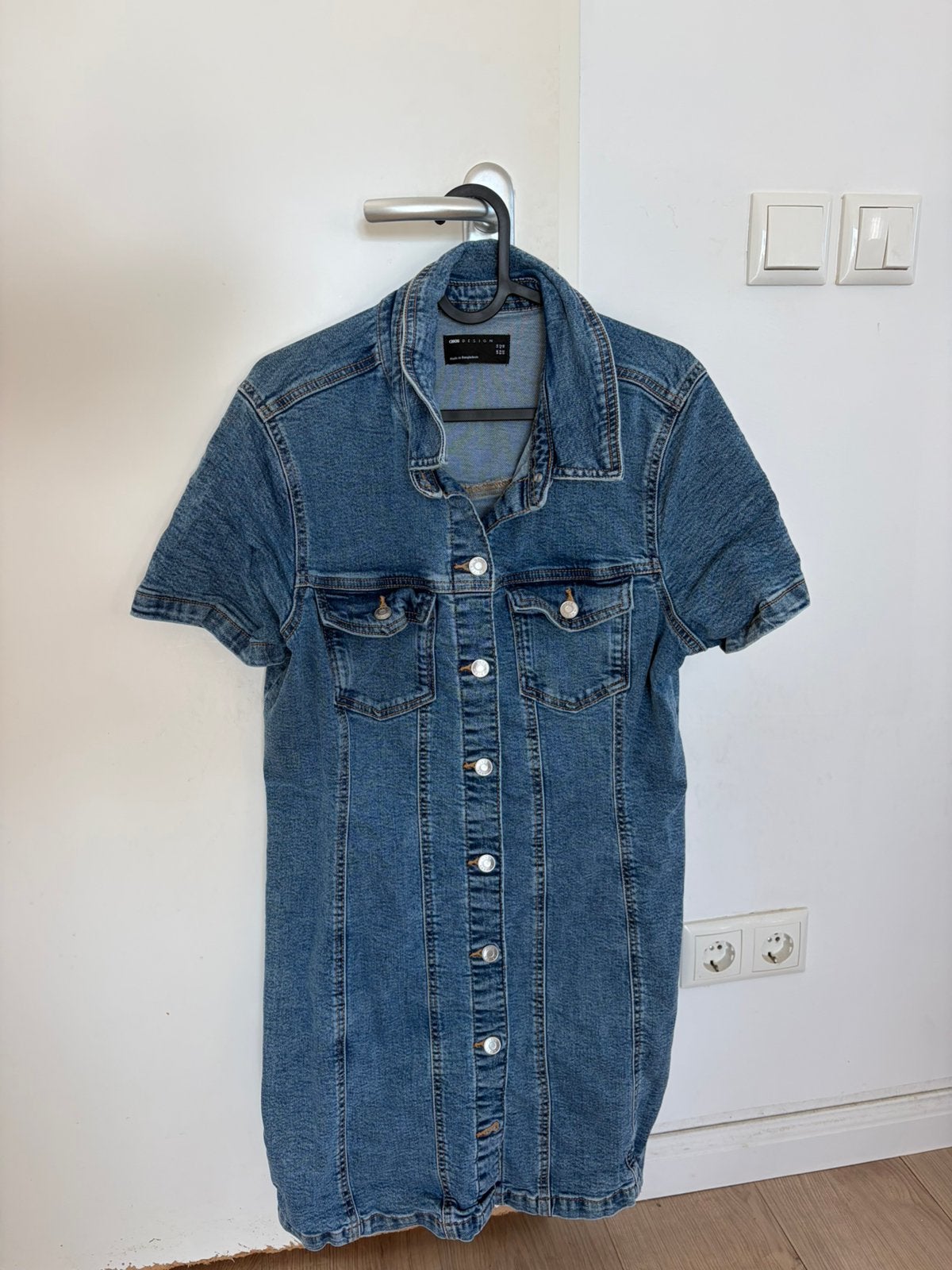 Spijkerjurk van ASOS, Kleding | Dames, Maat 38/40 (M), Blauw, Ophalen of Verzenden, Zo goed als nieuw