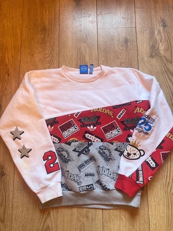 Adidas x Nigo Sweatshirt mt M., Overige kleuren, Maat 48/50 (M), Ophalen of Verzenden, Zo goed als nieuw