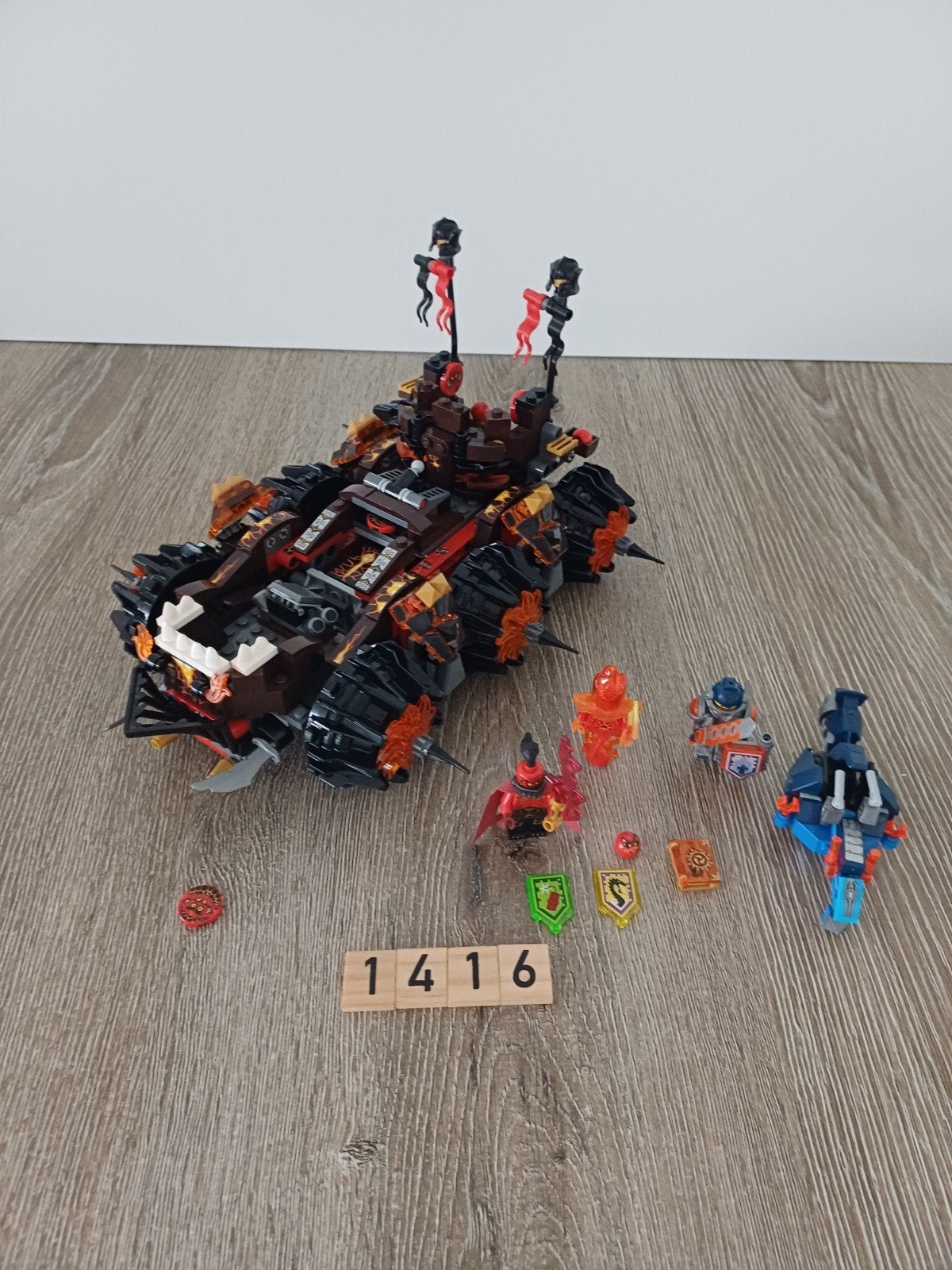 Lego Nexo Knights Generaal Magmar's Belegering Breke 70321, Ophalen of Verzenden, Zo goed als nieuw