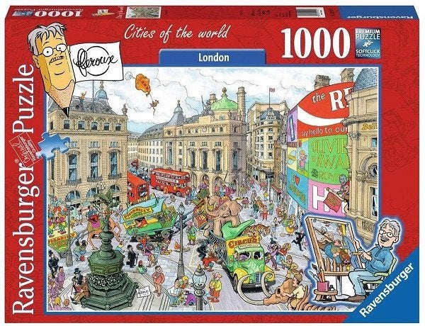 Ravensburger: Fleroux London 1000 Stukjes, Ophalen of Verzenden, 500 t/m 1500 stukjes, Nieuw, Legpuzzel