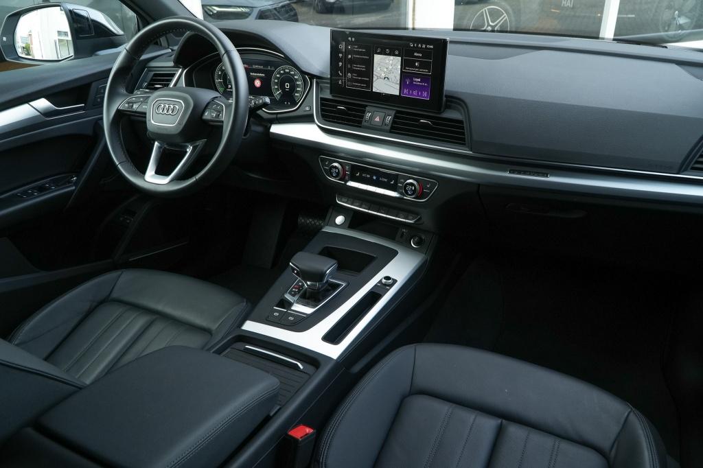 Audi Q5 50 TFSI e Quattro Advanced I Luchtvering I 5 Jaar fa, Auto's, Automaat, Gebruikt, 4 cilinders, Wit