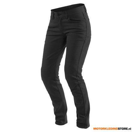 Dainese CLASSIC SLIM LADY TEX PANTS, Zwart, Motoren, Ophalen of Verzenden, Nieuw met kaartje