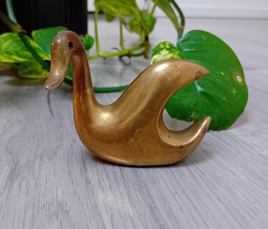 messing eend, Antiek en Kunst, Ophalen of Verzenden