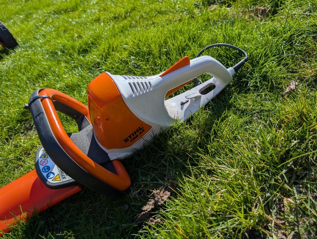 Stihl Hse 42 45 cm heggenschaar, Tuin en Terras, Heggenscharen, Elektrisch, Ophalen