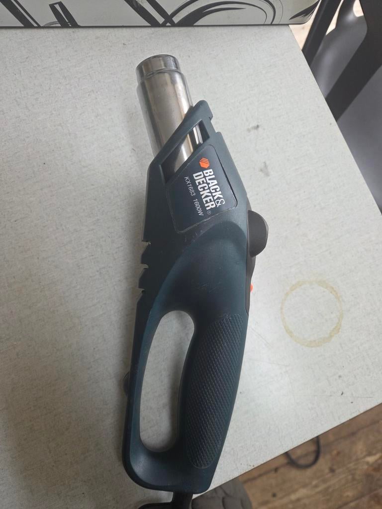 Black & Decker KX1683 Heteluchtpistool 1600W, Ophalen of Verzenden, Gebruikt