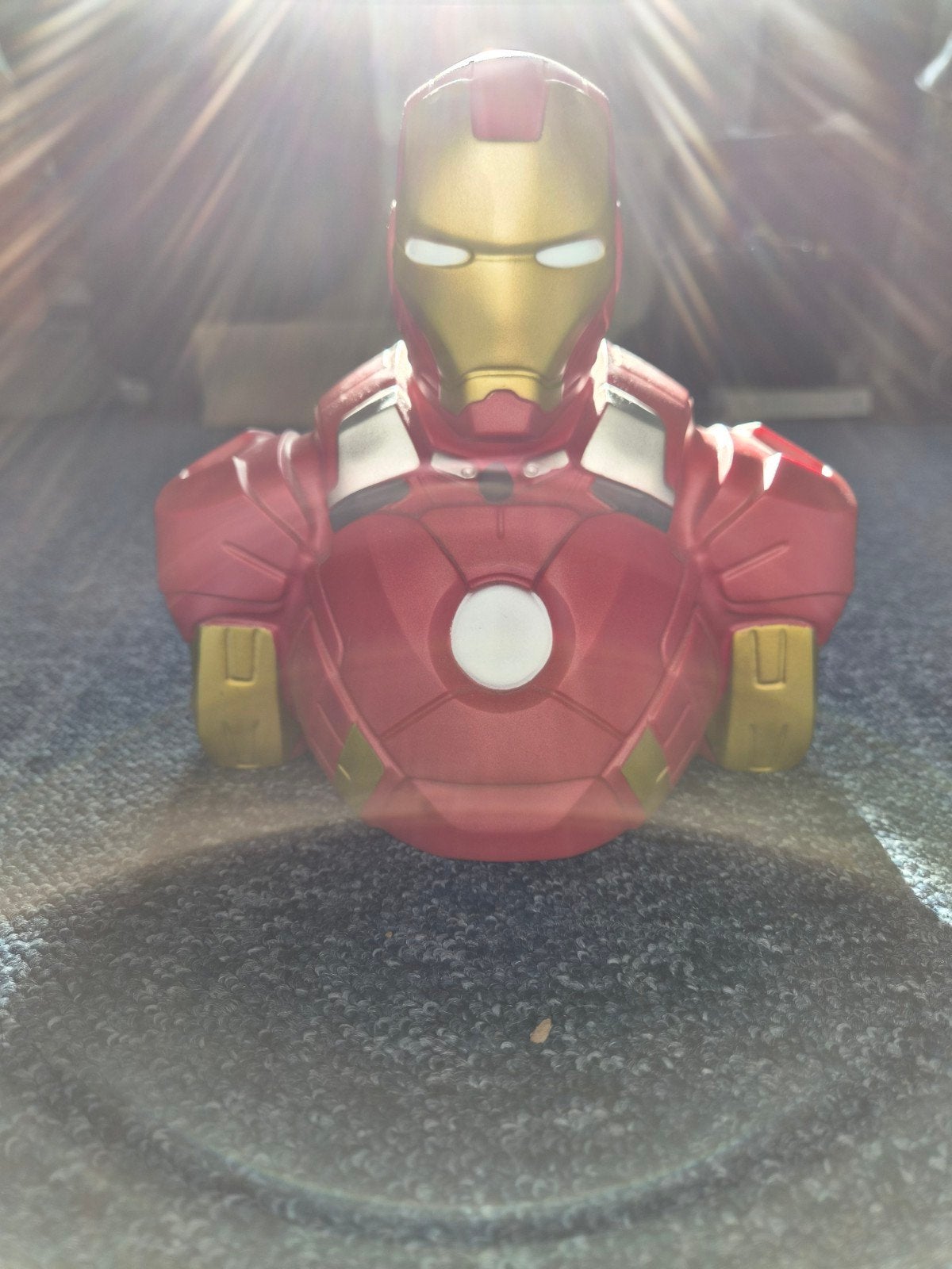 Iron Man Spaarpot - Marvel Superheld, Verzamelen, Ophalen of Verzenden, Zo goed als nieuw, Kunststof, Strip- of Tekenfilmfiguur