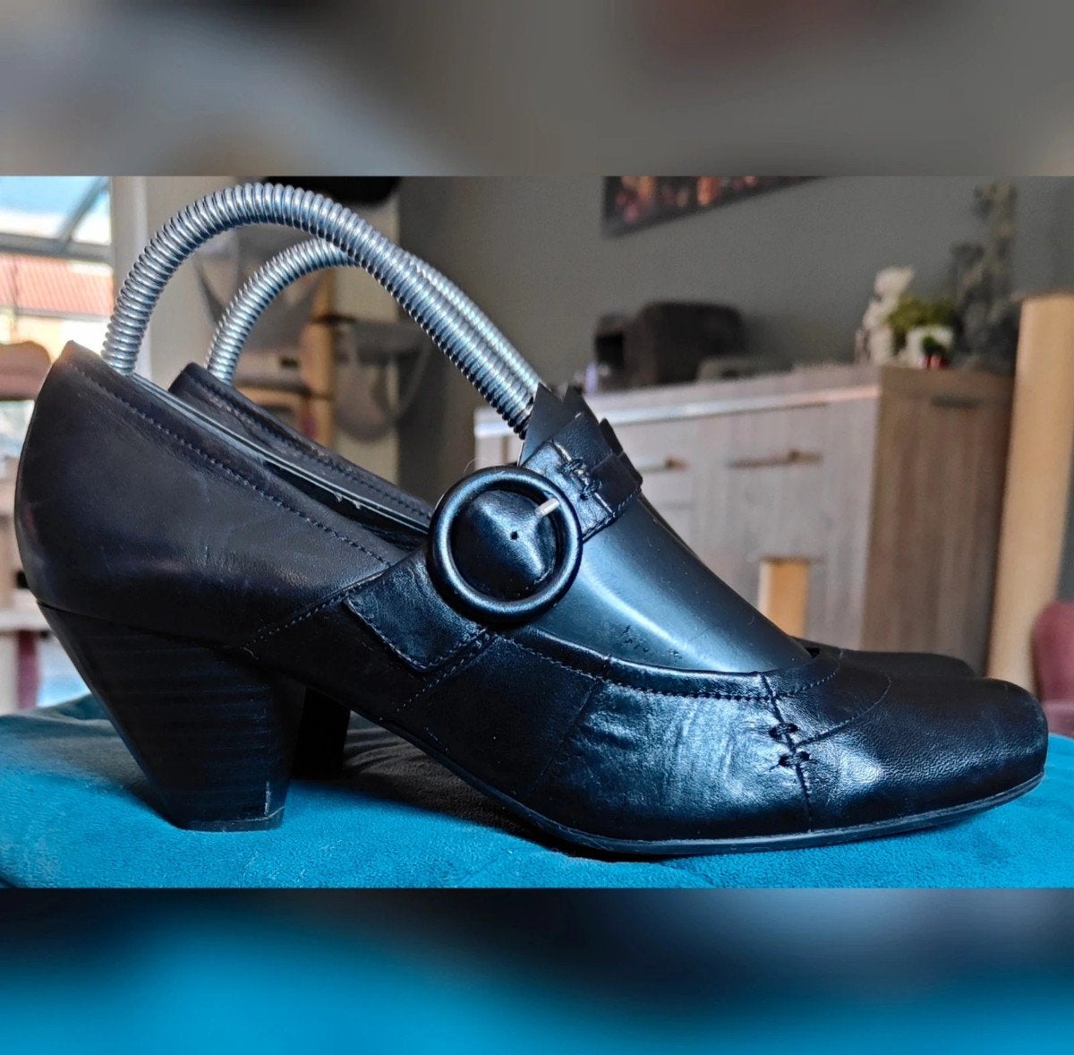 Mooie zwarte Mary Jane pumps Excellent maat 41, Ophalen of Verzenden, Zo goed als nieuw, Zwart