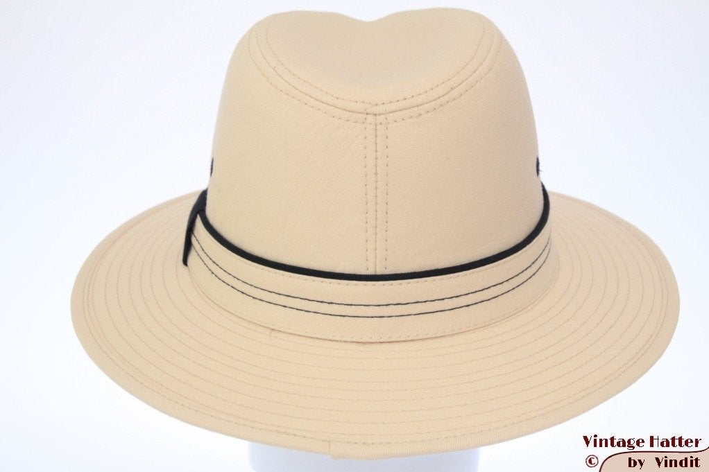 Outdoor gleufhoed Hawkins creme beige katoen 58, 59 & 60 new, Hoed, Nieuw, Ophalen of Verzenden, 58 of 59 cm (L, 7¼ of ⅜ inch)