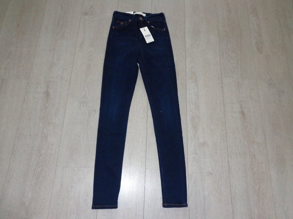donkerblauwe dames/meisjesspijkerbroek van Scotch & Soda,, Ophalen of Verzenden, Nieuw, Blauw, W27 (confectie 34) of kleiner