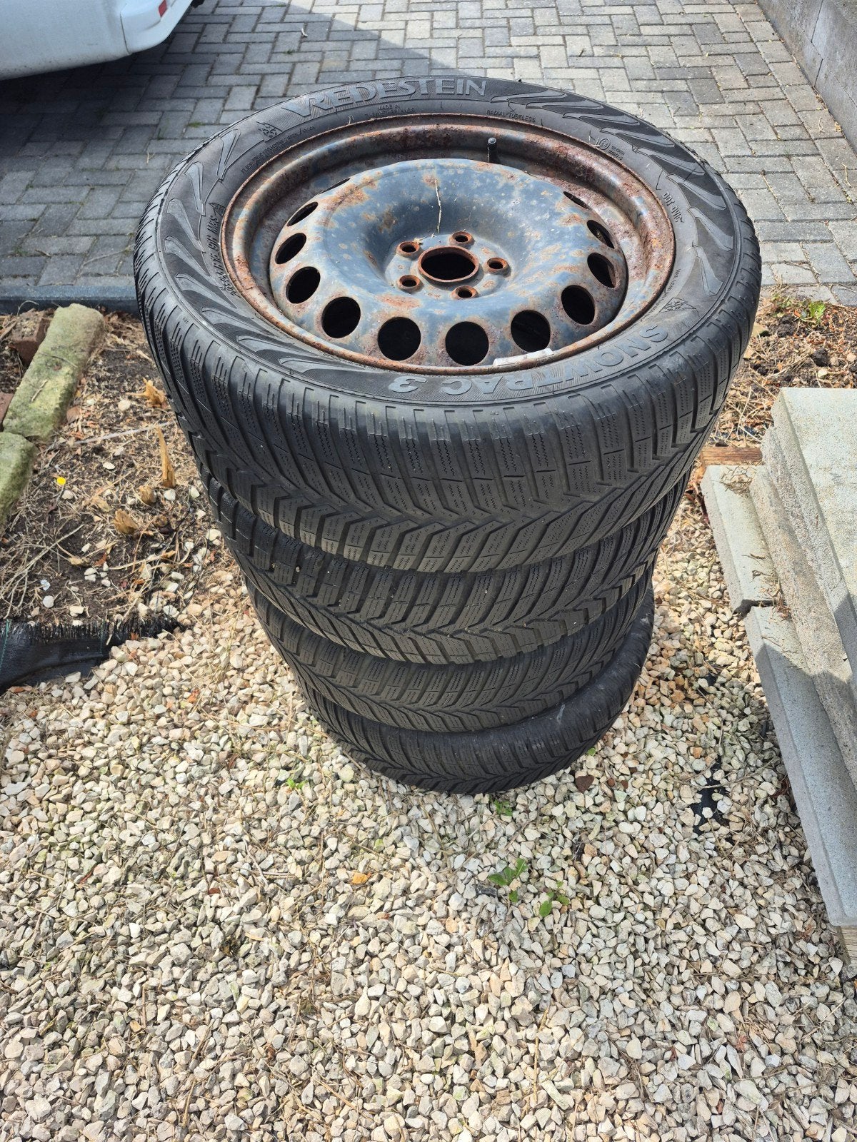 gratis wintervelgen 205/55 R16, Ophalen
