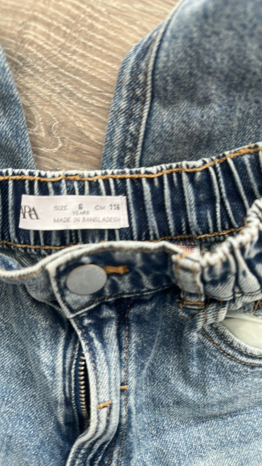 Kinderjeans maat 116, Kinderen en Baby's, Kinderkleding | Maat 116, Ophalen, Zo goed als nieuw, Meisje