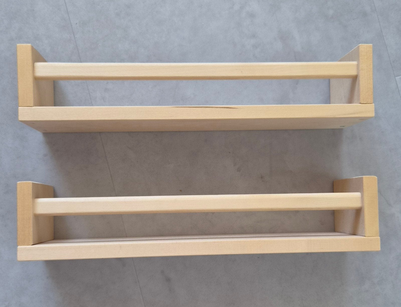 2 IKEA Bekvam kruidenrekjes - Hout, Ophalen, Hout, Beige, Zo goed als nieuw