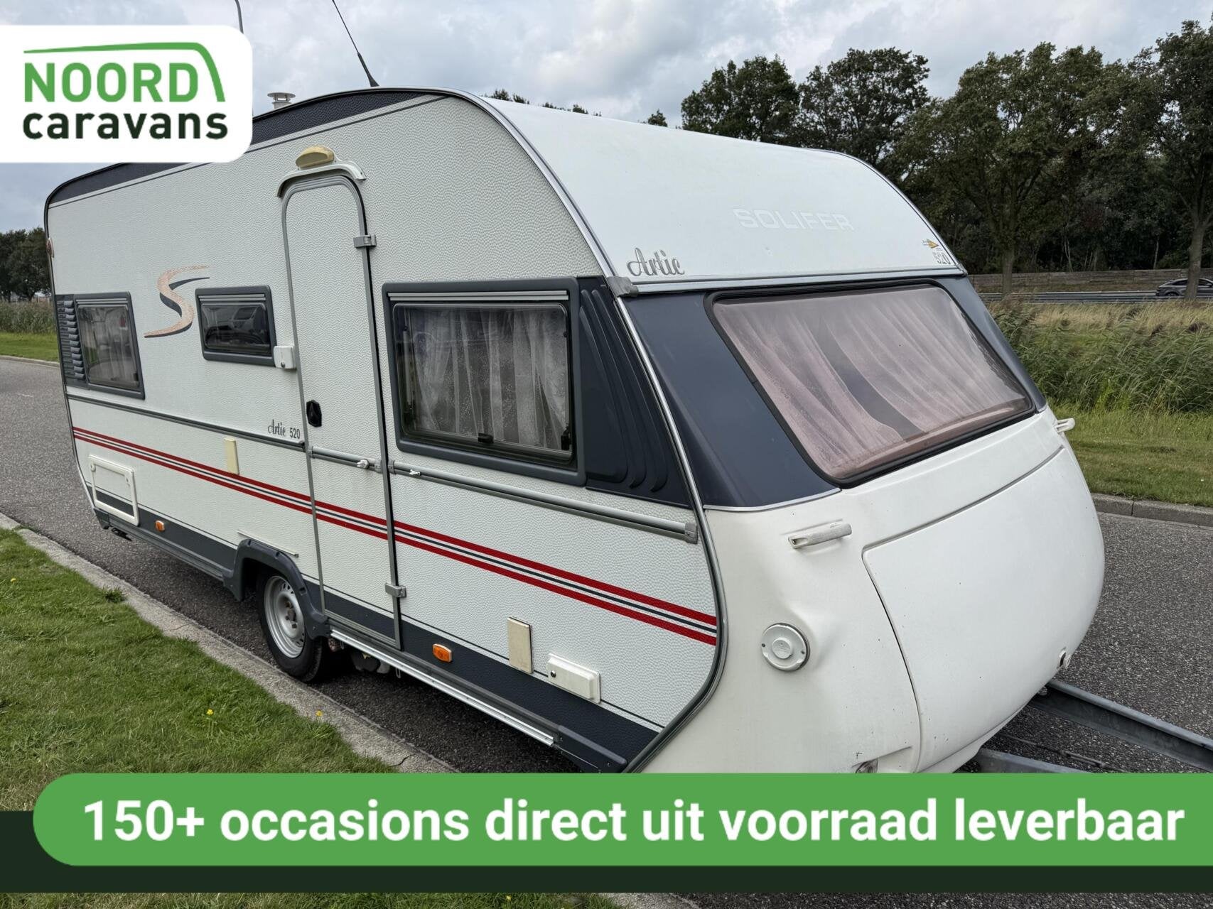 SOLIFER ARTIC 520 S4, MOVER, FRANSBED, TOILET, VOORTENT, Caravans en Kamperen, Solifer, 7 tot 8 meter, Bedrijf, Mover