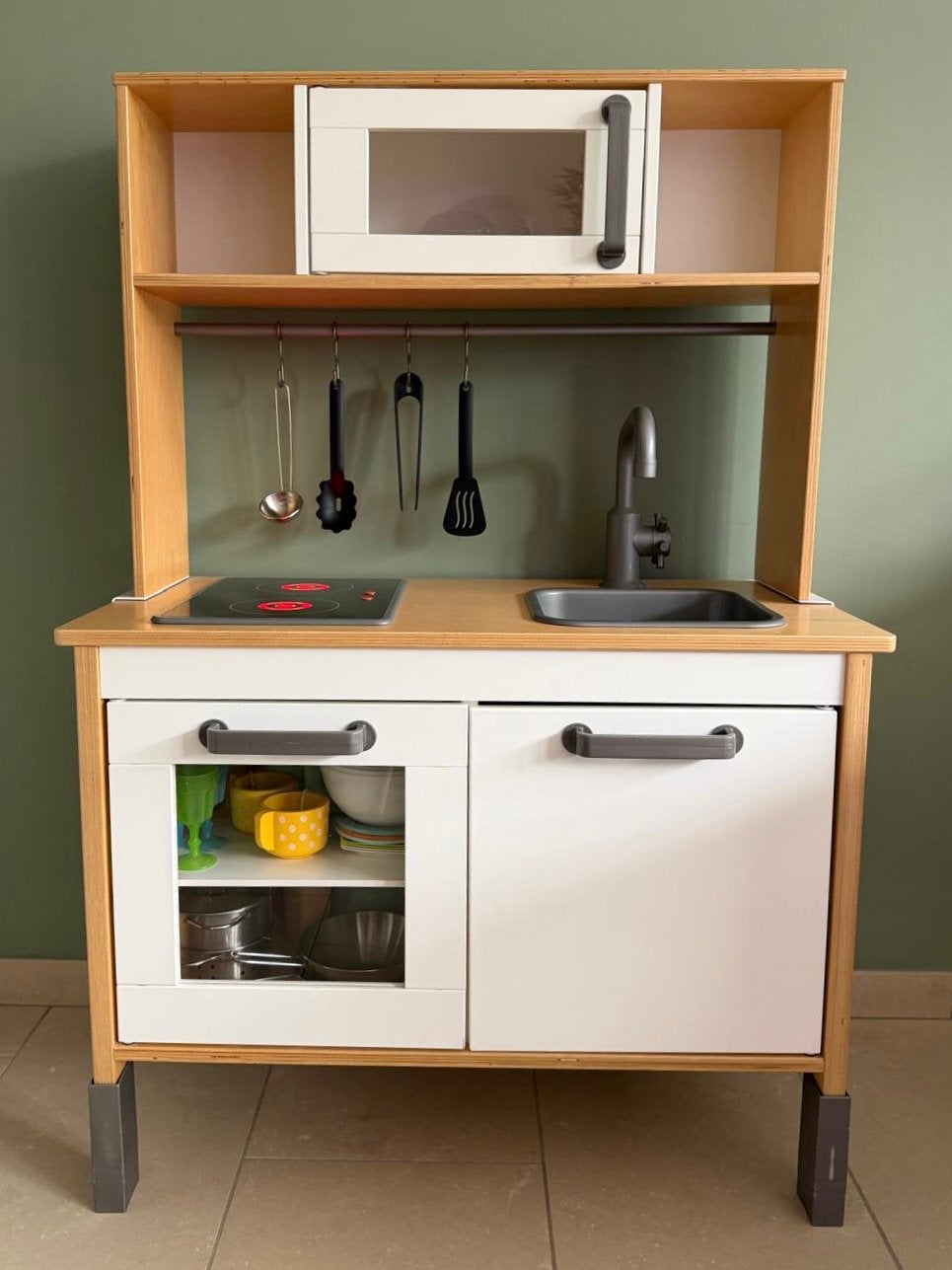 Ikea keukentje met veel accesoires, Ophalen, Gebruikt, Hout, Speelkeuken