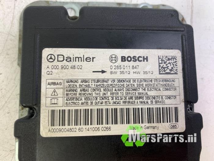 Airbag Module van een Mercedes Sprinter, Gebruikt, -, Ophalen of Verzenden, -