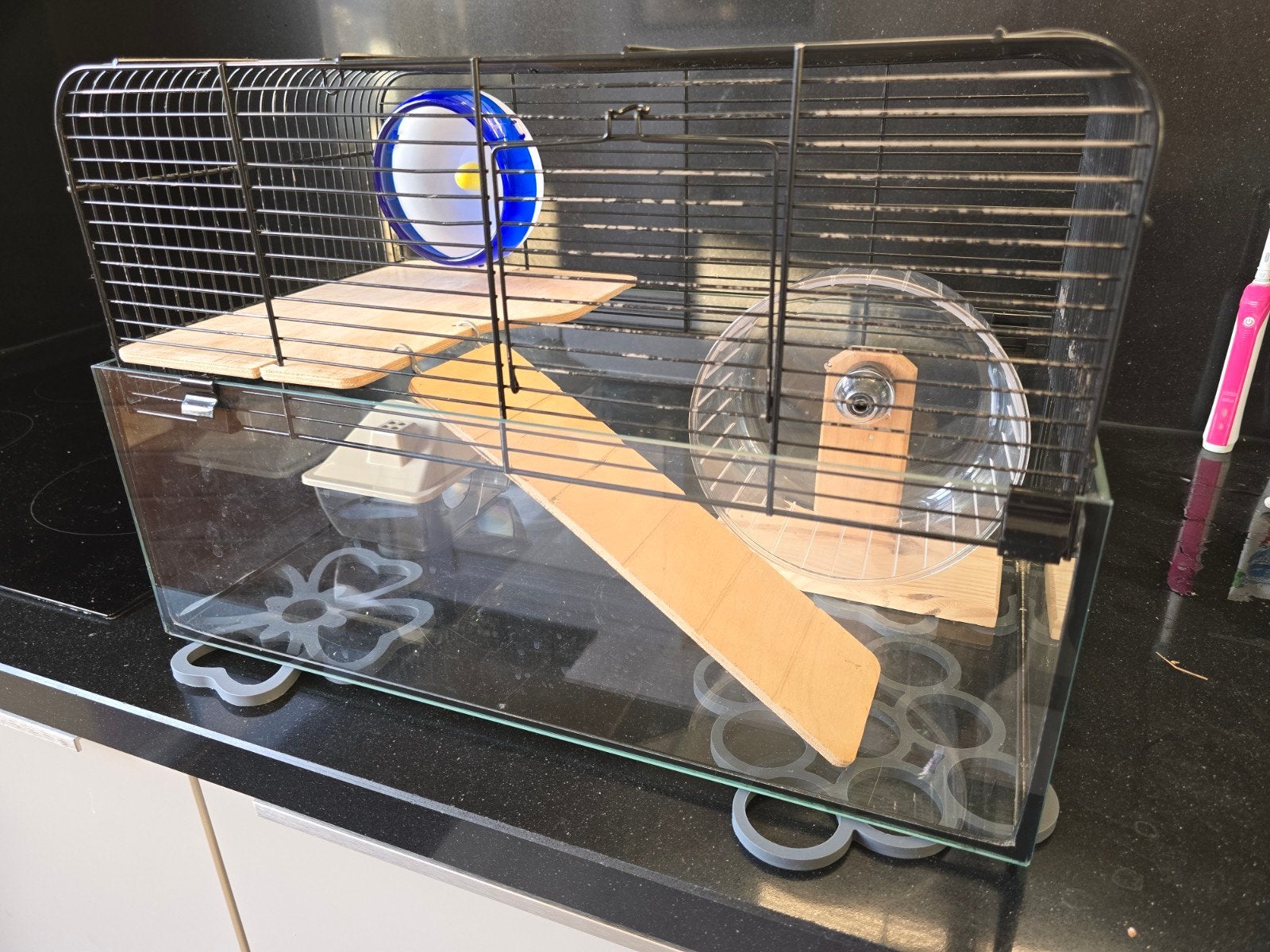 Hamsterkooi met toebehoren, Dieren en Toebehoren, Ophalen